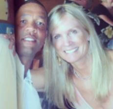 Kristen Rivers and Doc Rivers.